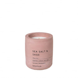 Blomus FRAGA wax candle Cylinder Sage, Sea salt