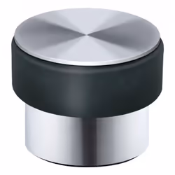 Blomus 68306, Black, Stainless steel, Rubber, Stainless steel, Floor mounted, 1 pc(s), 90 mm, 90 mm