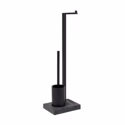 Blomus 69151, Toilet brush holder, Black, Steel, Dry powder, MENOTO, 150 mm