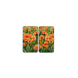 2521434500 Hob Covers Universal Set of 2 Poppy Field