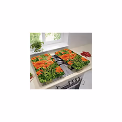 2521434500 Hob Covers Universal Set of 2 Poppy Field