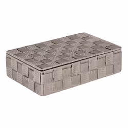 WENKO Organizer Adria small with lid Taupe 4 separations