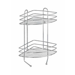 WENKO 15498100 Corner shelf Wall mounted Metal Silver