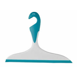 WENKO 20177100 Single blade shower squeegee Blue, White