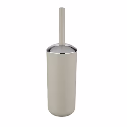 WENKO Toilet brush Brasil Taupe unbreakable, Toilet brush & holder, Taupe, Thermoplastic elastomer (TPE), 100 mm, 100 mm, 370 ...