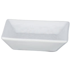 soap holder Cordoba 10.5 x 2.5 cm ceramic white