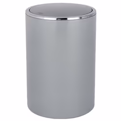 Wenko "Inca Swing Cover Bin, Grey