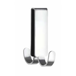 WENKO Double shower hook Vieste stainless steel matt