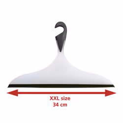Wenko "Loano Bathroom Squeegee, Black/White, 2 x -Large