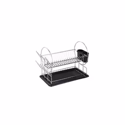 WENKO Escurreplatos Premium Duo, Silver, 50 x 36 x 24 cm - Additional view 4
