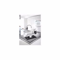 WENKO Escurreplatos Premium Duo, Silver, 50 x 36 x 24 cm - Additional view 9