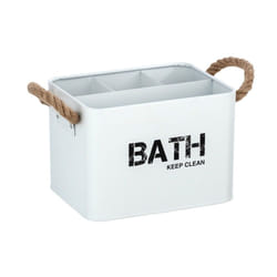 WENKO 23700100 storage box Rectangular Steel White