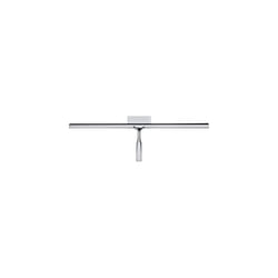 Bathroom squeegee Terni Jumbo shower squeegee with wall attachment to stick on metal 40 x 17 x 35 cm chrome