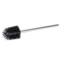 Wenko Self-Cleaning Silicone Toilet Brush - Extendable, Stainless Steel Handle