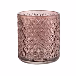 WENKO Atessa Pink Freestanding toothbrush holder