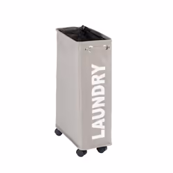 Wenko "Corno Laundry Bin, Taupe