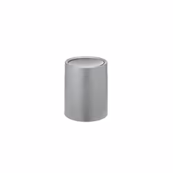 25219100 Atri Grey Top Bin with Swing Lid 6 L, Plastic, Gray