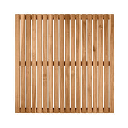 Indoor & Outdoor Acacia bathroom grate, shower grate made of FSC certified acacia wood for indoor and outdoor use, perfect for shower, sauna and