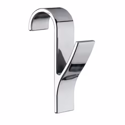 Door/Radiator Hooks, Chrome, 7 x 2.5 x 10.5 cm