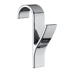 Door/Radiator Hooks, Chrome, 7 x 2.5 x 10.5 cm