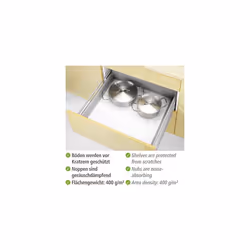 Anti Slip Foil 150x50 cm White Nubs