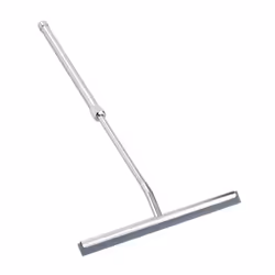 Telescopic Bathroom Squeegee-for Bath and Shower, Stainless steel, Silver Shiny, 3 x 26 x 37-59 cm