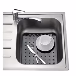 WENKO Sink mat Kristall Black square