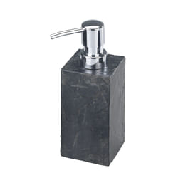 WENKO Slate Rock soap dispenser 0.25 L Anthracite