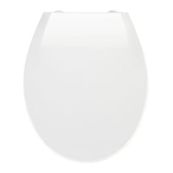 WENKO 21901100 toilet seat Hard toilet seat Thermoplastic White