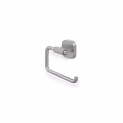 Ramos Toilet Roll Holder, Stainless Steel Brushed, 13 x 9.8 x 4.4 cm
