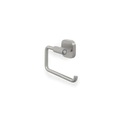 Ramos Toilet Roll Holder, Stainless Steel Brushed, 13 x 9.8 x 4.4 cm
