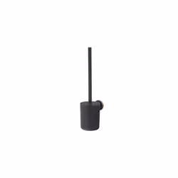 Tiger Urban Toilet Brush and Holder, Stainless Steel, Black, 9.5 x 38.4 x 11.7 cm