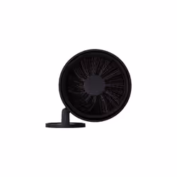 Tiger Tune Toilet Brush and Holder, No Drilling Required Thanks to 3M Self-Adhesive Backing System, Optional Mounting with Screws and Plugs, Blac
