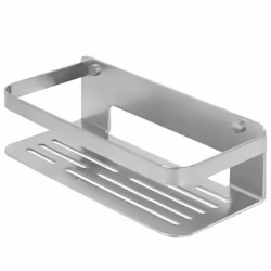 Tiger Bathroom Basket Shower Storage Shelf Organiser Caddy Silver 1400030946