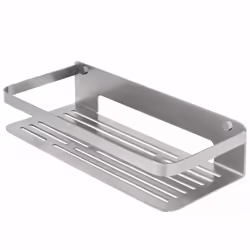Tiger Bathroom Basket Shower Rack Shelf Organiser Caddy Silver Large 1400230946
