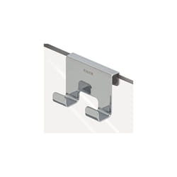 Caddy, Shower enclosure, Towel hook 6-8 mm, Chrome, 35x70x50mm
