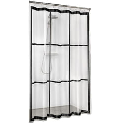Sealskin Shower Curtain Transparent Bathroom Decoration Privacy Protector