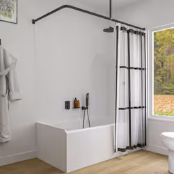 Sealskin Shower Curtain Transparent Bathroom Decoration Privacy Protector