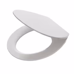 Tiger Toilet Seat Blade White Thin Slim Line Design Bathroom Bidet Seat Kit