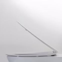 Tiger Toilet Seat Blade White Thin Slim Line Design Bathroom Bidet Seat Kit