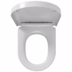 Tiger Soft-Close Bathroom Toilet Seat Cover Memphis Duroplast White 252930646