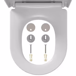 Tiger Soft-Close Bathroom Toilet Seat Cover Memphis Duroplast White 252930646 - Additional view 8