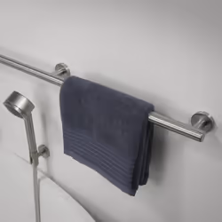 Tiger Boston Comfort & Safety Grab Rail 90 cm, Stainless Steel Brushed, 90 x 5.1 x 7 cm