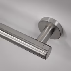 Tiger Boston Comfort & Safety Grab Rail 90 cm, Stainless Steel Brushed, 90 x 5.1 x 7 cm