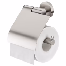 Tiger Bathroom Toilet Paper Roll Holder Wall Mounted Boston Silver 309130946
