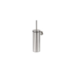 Boston Toilet Brush and Holder, Stainless Steel Brushed, 9.3 x 35.6 x 12.6 cm