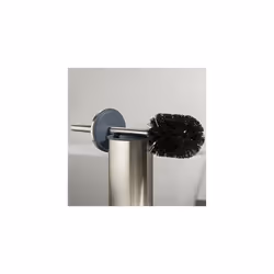 Boston Toilet Brush and Holder, Stainless Steel Brushed, 9.3 x 35.6 x 12.6 cm