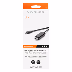 Vivanco CC UC HD 15 USB graphics adapter 4096 x 2160 pixels Black