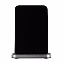 Vivanco QICHARSTANDVV10 Smartphone Aluminium, Black USB Wireless charging Fast charging Indoor