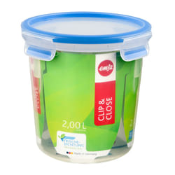 EMSA 508553 food storage container Round Box 2 L Blue, Transparent 1 pc(s)